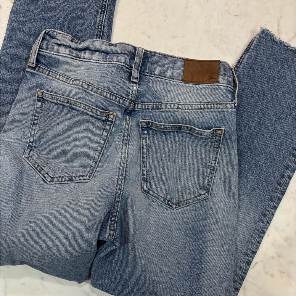 J.Crew Classic Straight Women's Jeans in Blue Sz 25 - Picture 3 of 4